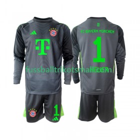 Fußballtrikots Bayern München Neuer 1 Torwart Kinder 2025-2026 Langarm Auswärts-trikot kaufen